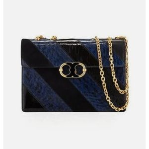 Tory Burch Snake Print Shoulder Bag